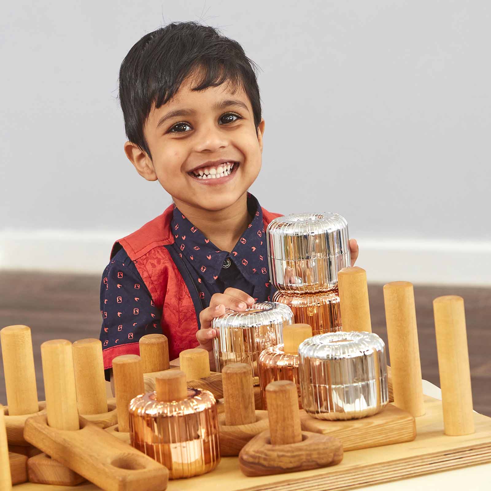 TTS Giant Wooden Stack and Build Construction Set